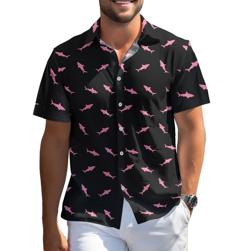 Funny Shark Hawaiian shirt